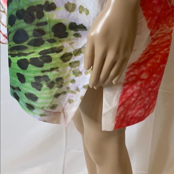 ❤️NEW CAROLINE ROSE HIBISCUS BLOUSE - Picture 6 of 12